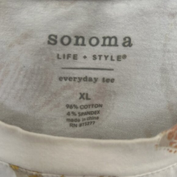 SONOMA LIFE STYLE EVERYDAY TEE•EXCELLENT CONDITION - Picture 3 of 3
